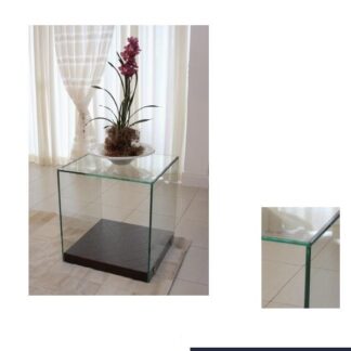 Mesa Lateral Vidro Incolor 059